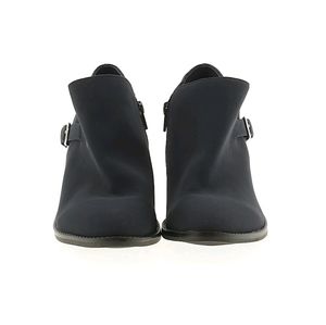 Blue navy ankle boots